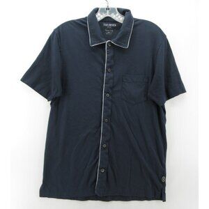 Todd Snyder Shirt Small Premium Jersey Button Up Pocket Collared USA